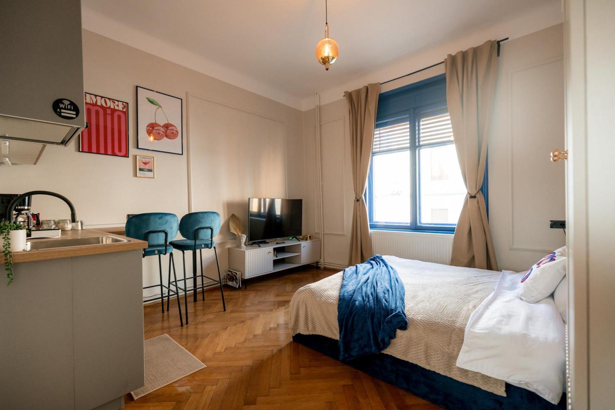 Decebal Central Studio - Elegant And Cozy Stay Arad Bagian luar foto